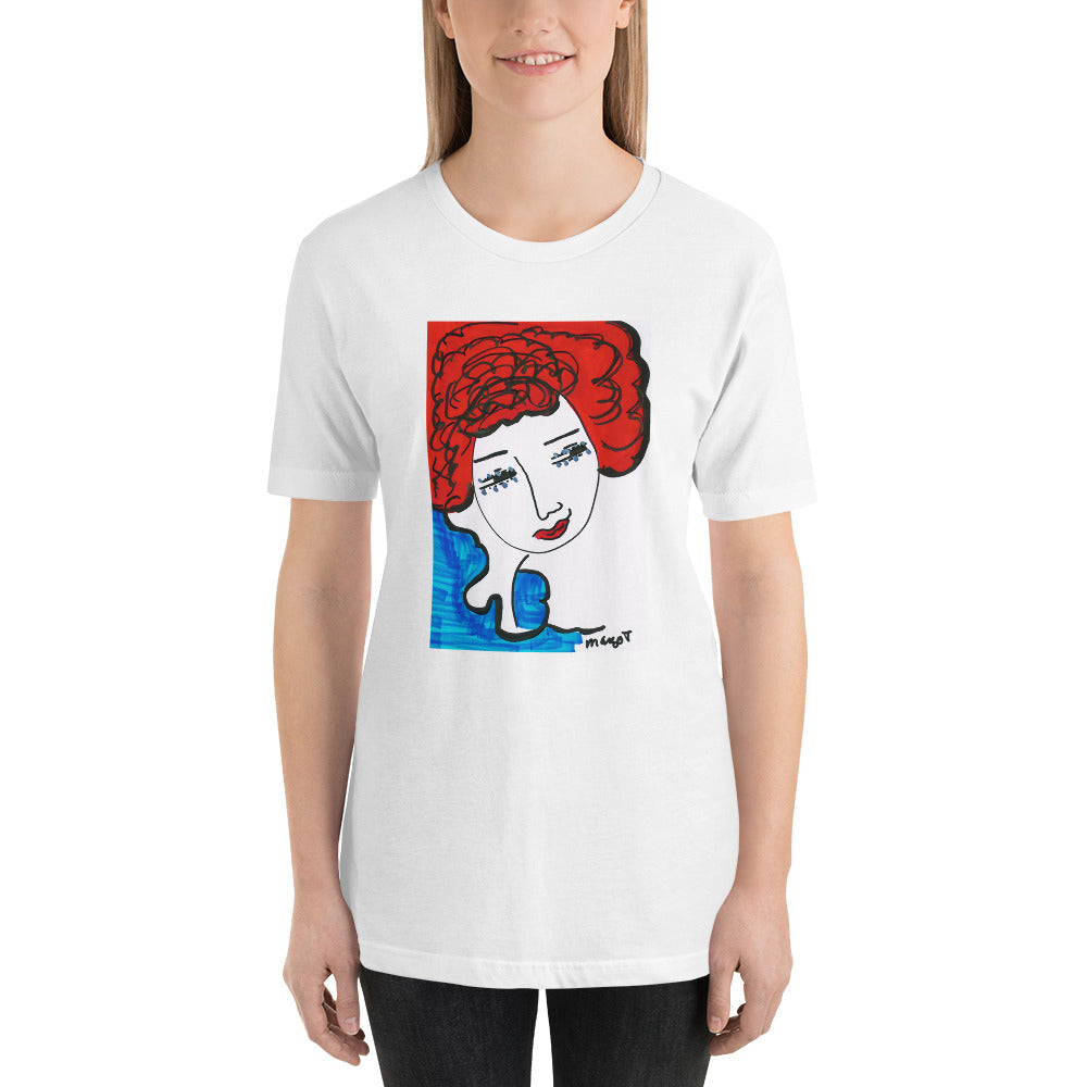 Short-Sleeve Unisex Artistic T-Shirt / Artist - Margot House