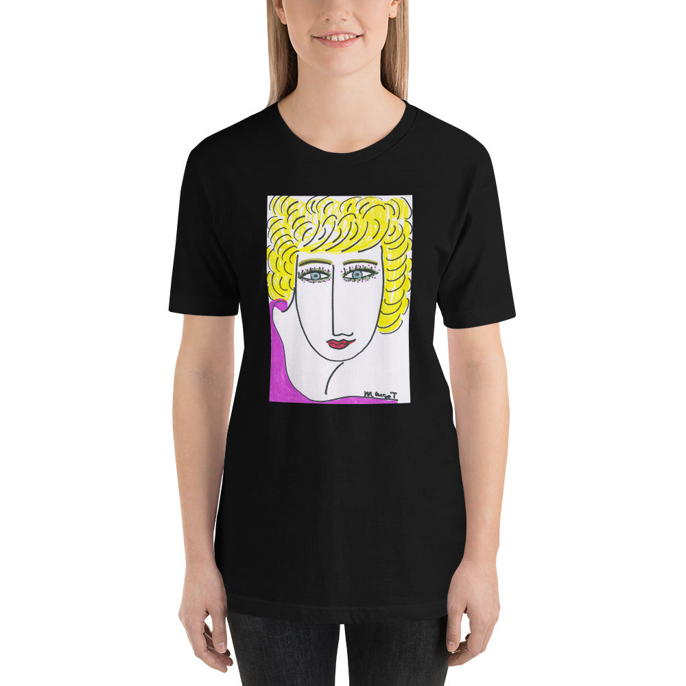 Short-Sleeve Unisex Artistic T-Shirt / Artist - Margot House