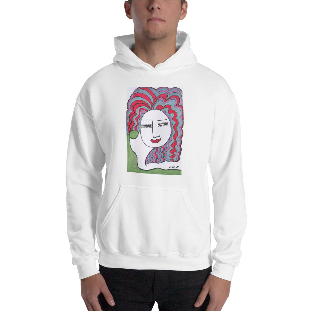 Artistic Hooded Sweatshirt