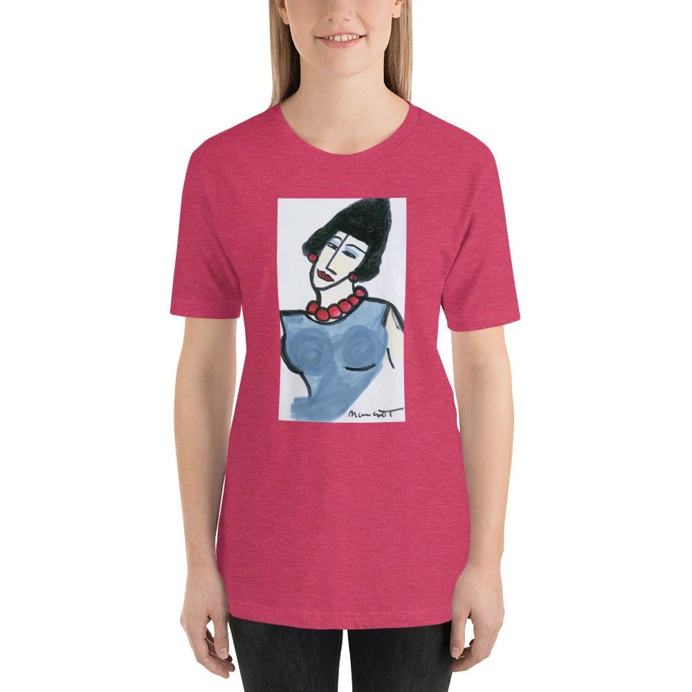 Short-Sleeve Unisex Artistic T-Shirt / Artist - Margot House