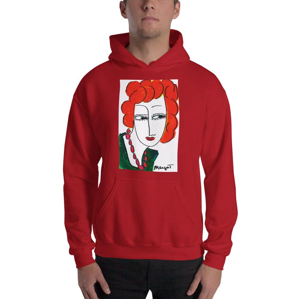Artistic Hooded Sweatshirt