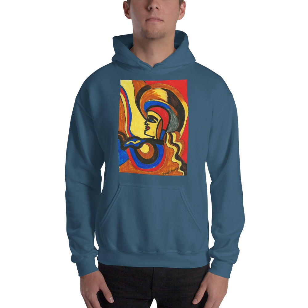Artistic Hooded Sweatshirt