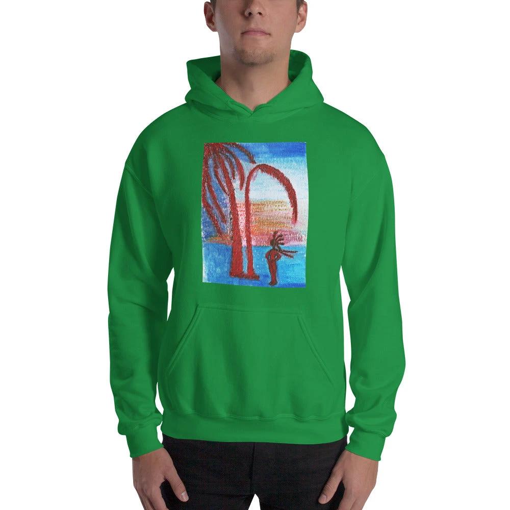 Artistic Hooded Sweatshirt