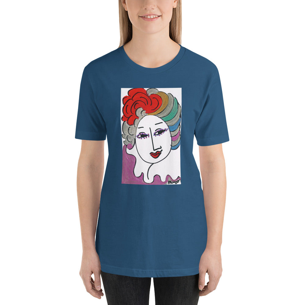 Short-Sleeve Unisex Artistic T-Shirt / Artist - Margot House
