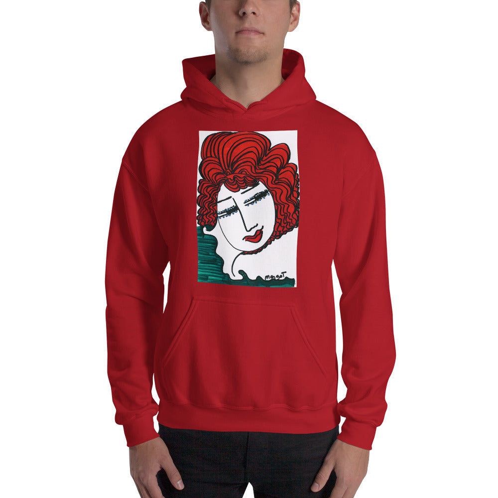 Artistic Hooded Sweatshirt