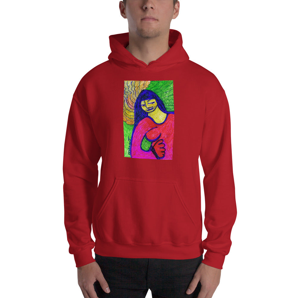 Artistic Hooded Sweatshirt