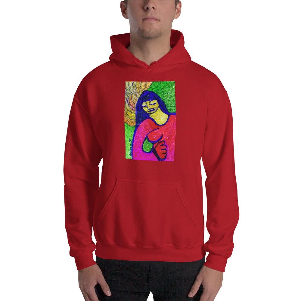 Artistic Hooded Sweatshirt