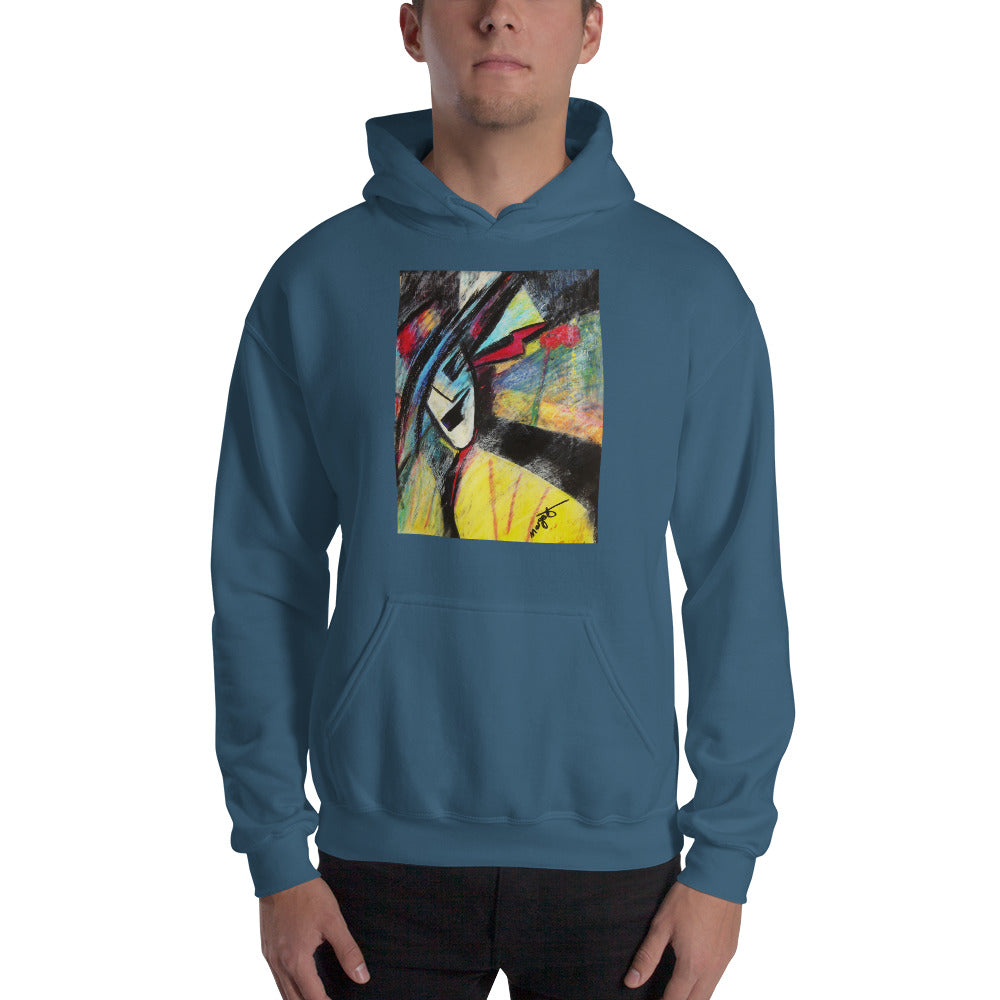 Artistic Hooded Sweatshirt