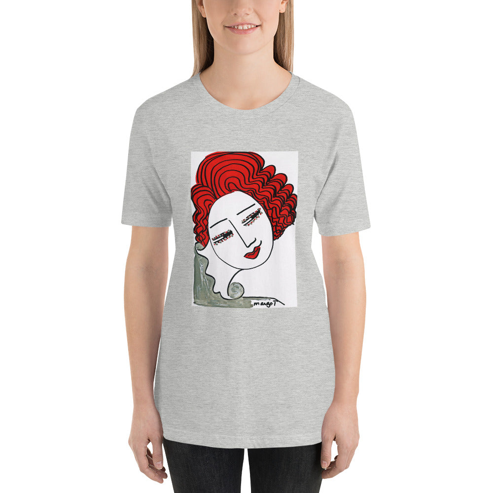 Short-Sleeve Unisex Artistic T-Shirt / Artist - Margot House