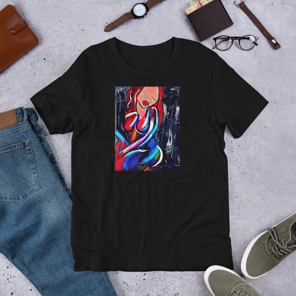 Short-Sleeve Unisex T-Shirt/ Lady Love