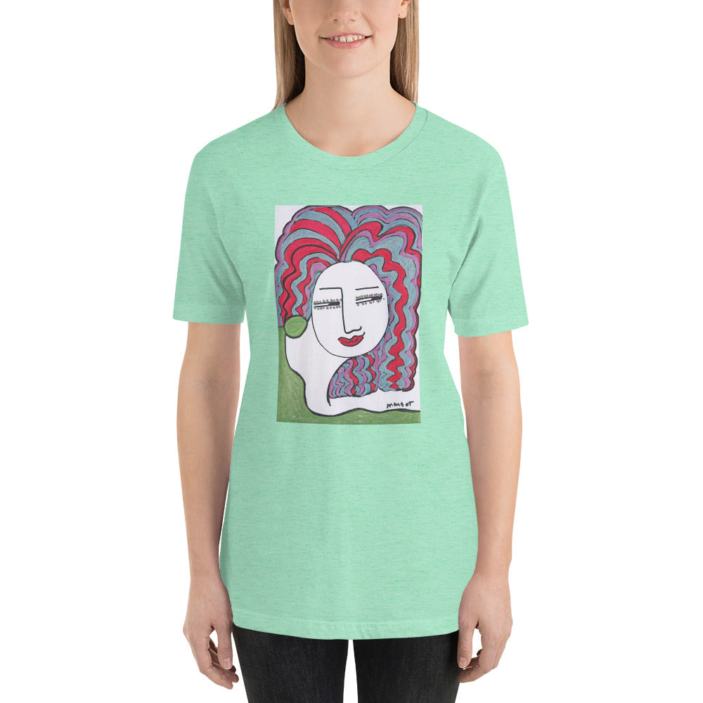 Short-Sleeve Unisex Artistic T-Shirt / Artist - Margot House
