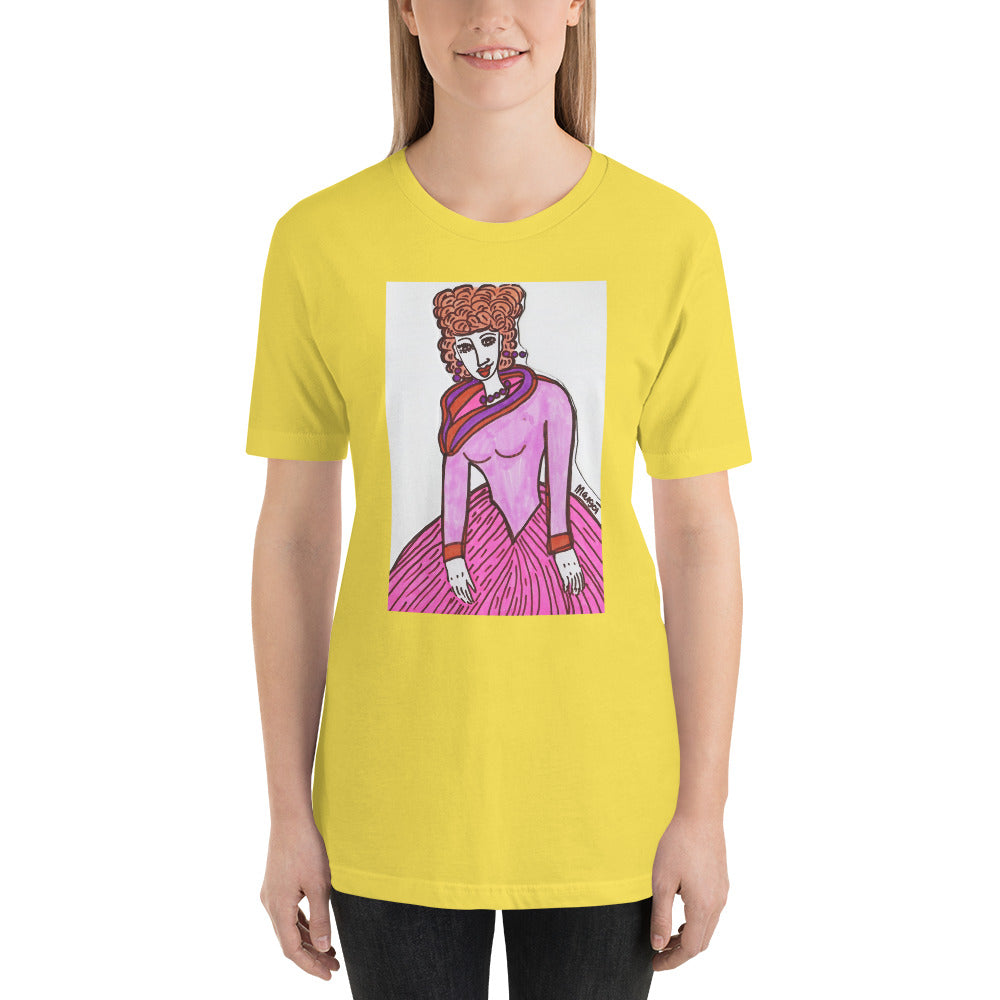 Short-Sleeve Unisex Artistic T-Shirt / Artist - Margot House