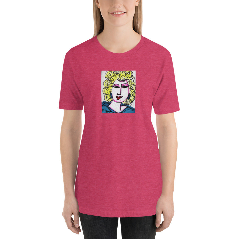 Short-Sleeve Unisex Artistic T-Shirt / Artist - Margot House