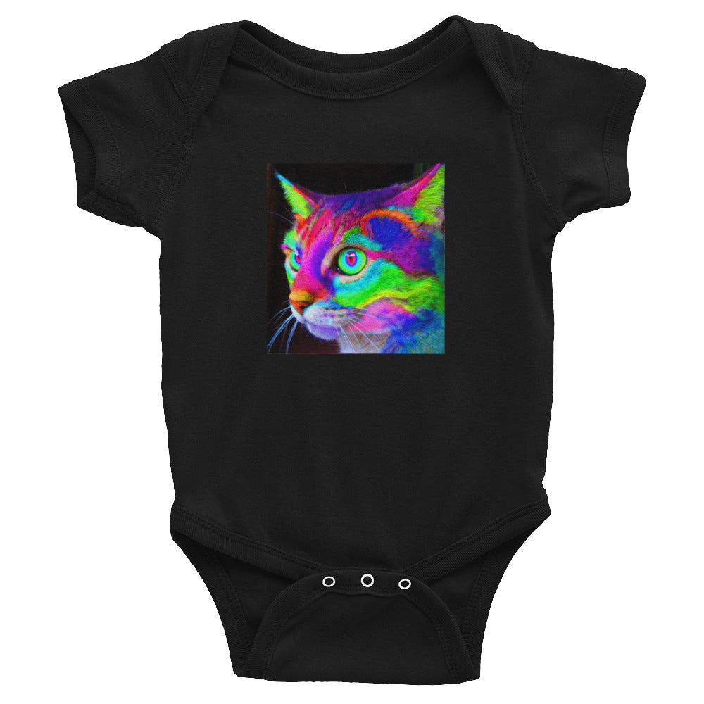 Color kitty Infant Bodysuit