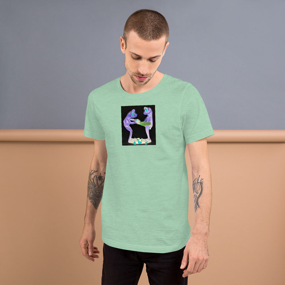 Frog Surprise Short-Sleeve Unisex T-Shirt / Created by Bryan Ameigh