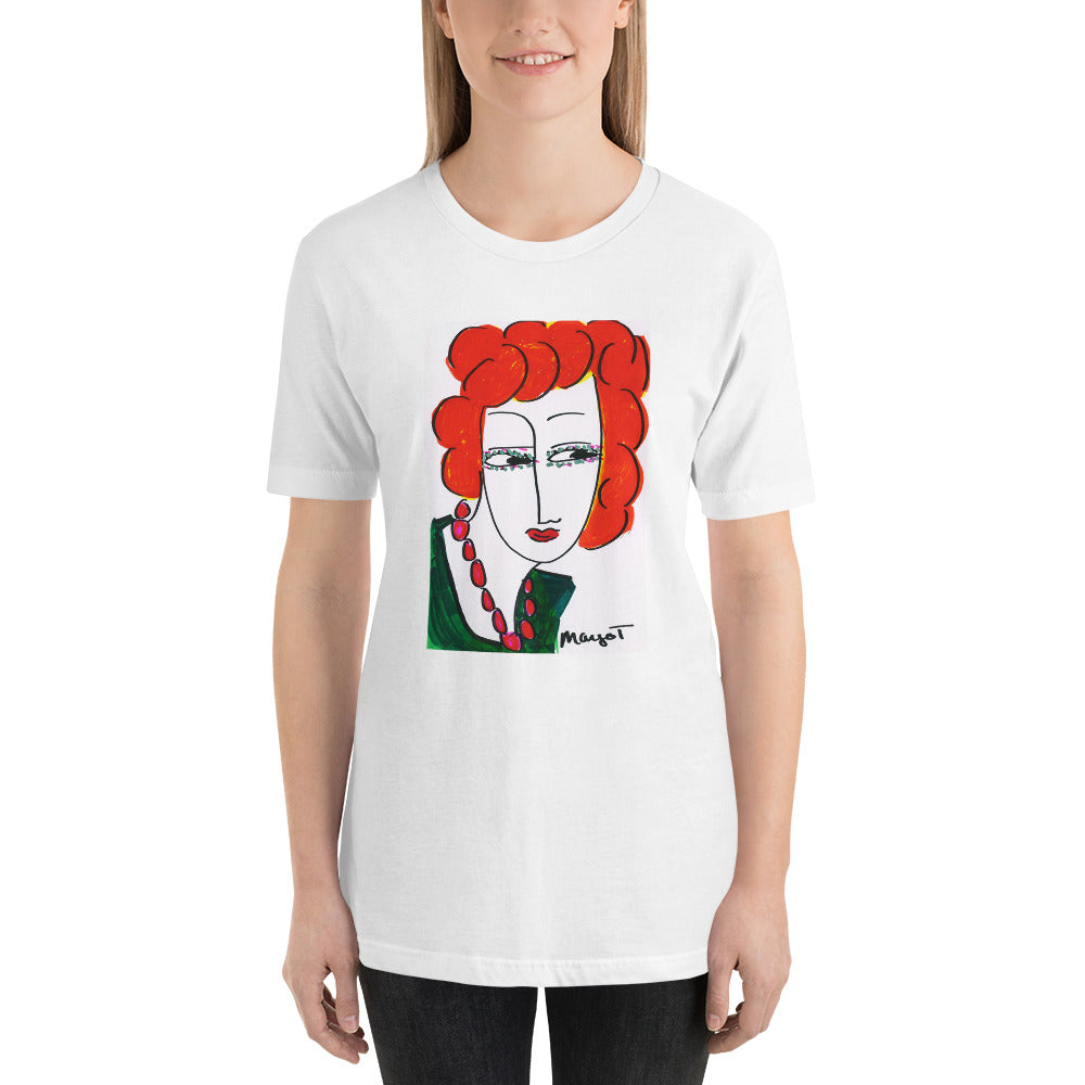 Short-Sleeve Unisex Artistic T-Shirt / Artist - Margot House