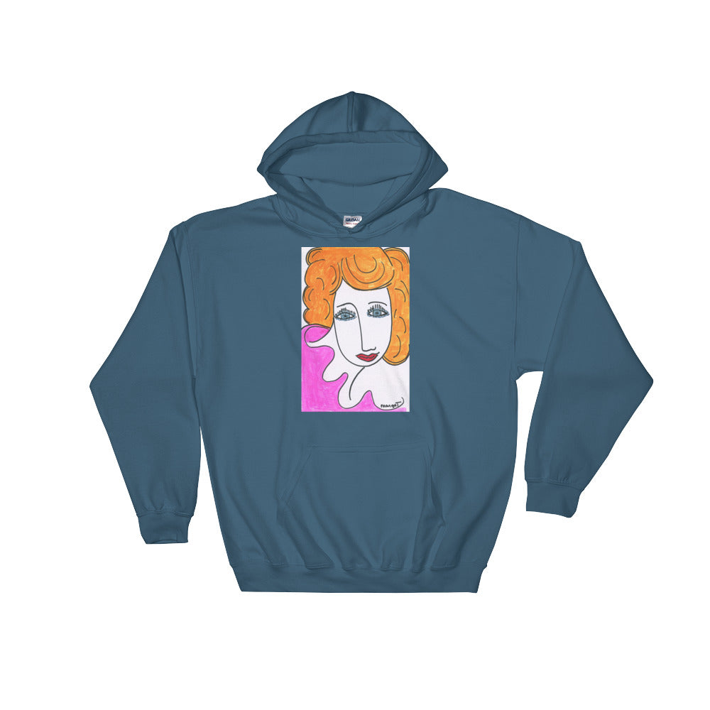Artistic Hooded Sweatshirt
