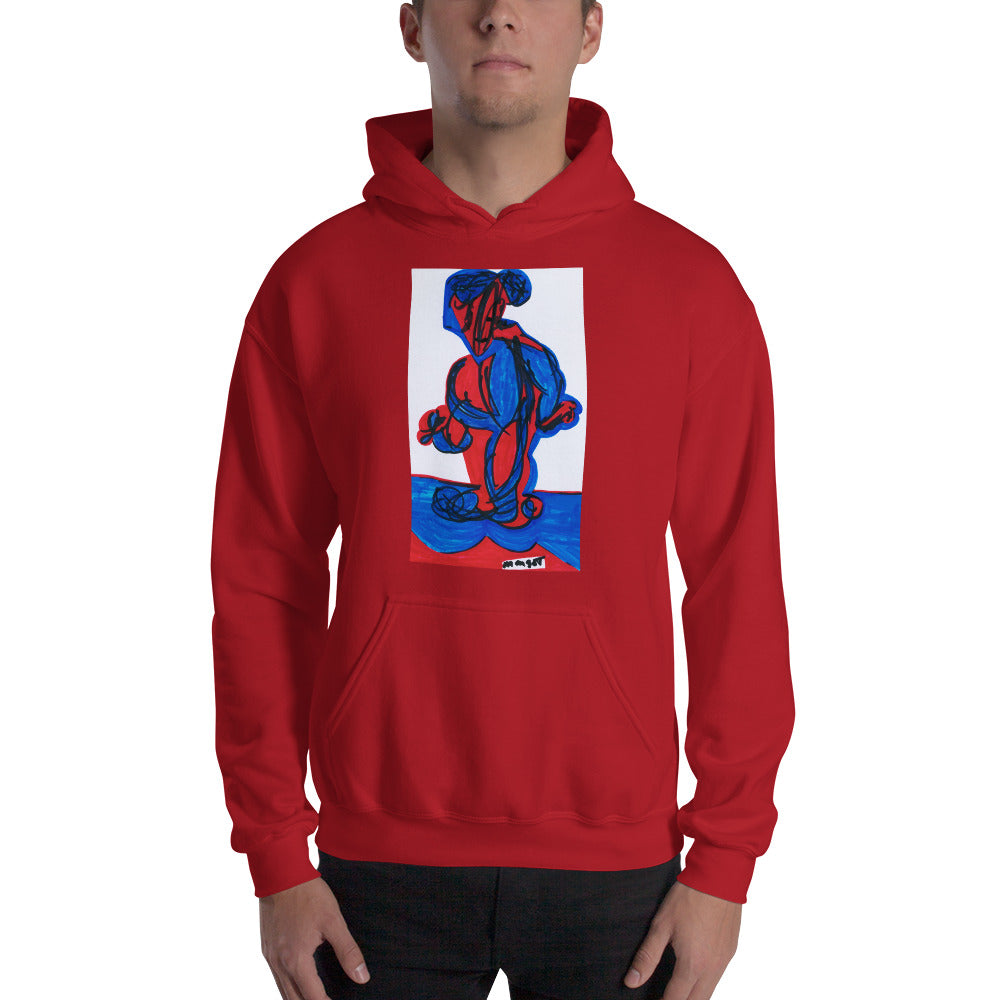 Artistic Hooded Sweatshirt