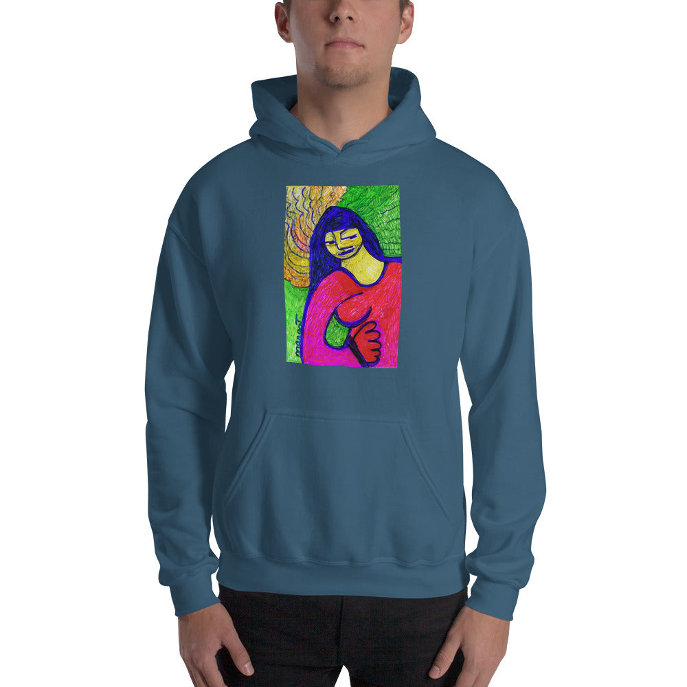 Artistic Hooded Sweatshirt