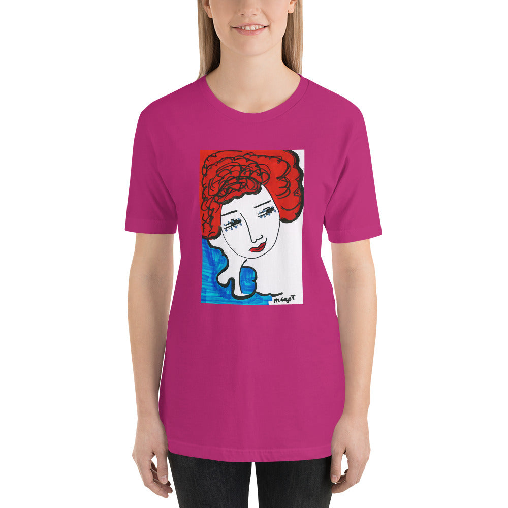Short-Sleeve Unisex Artistic T-Shirt / Artist - Margot House