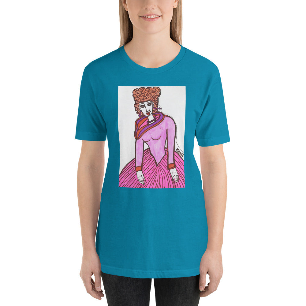 Short-Sleeve Unisex Artistic T-Shirt / Artist - Margot House
