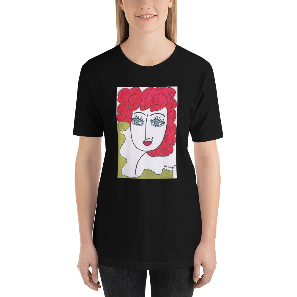 Short-Sleeve Unisex Artistic T-Shirt / Artist - Margot House