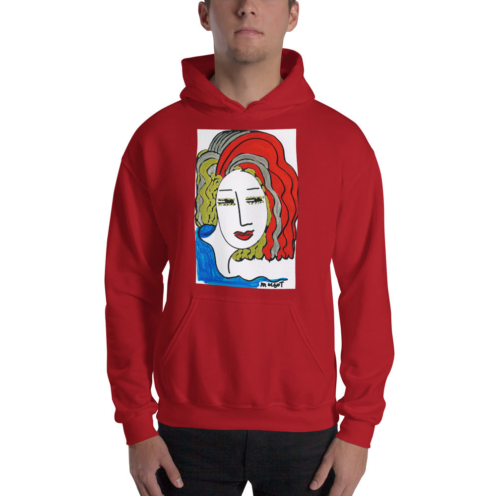 Artistic Hooded Sweatshirt