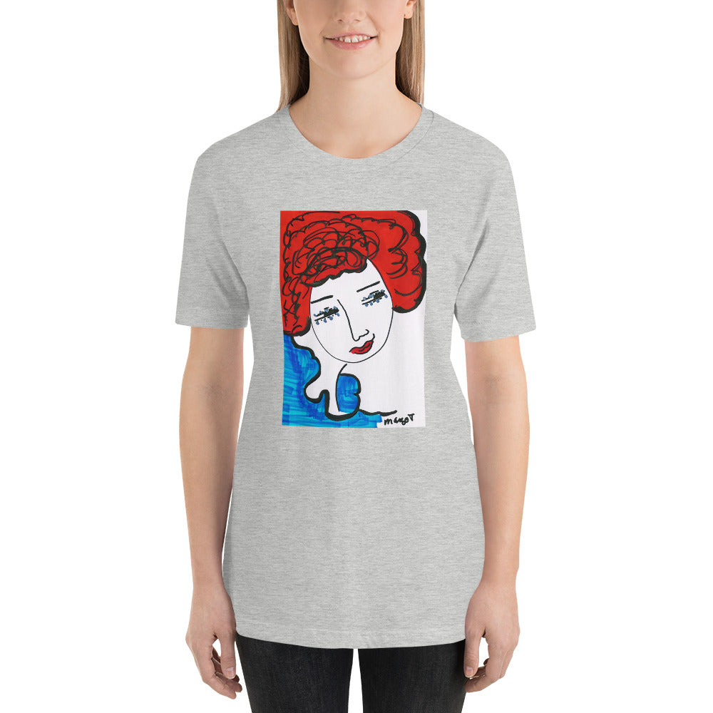 Short-Sleeve Unisex Artistic T-Shirt / Artist - Margot House