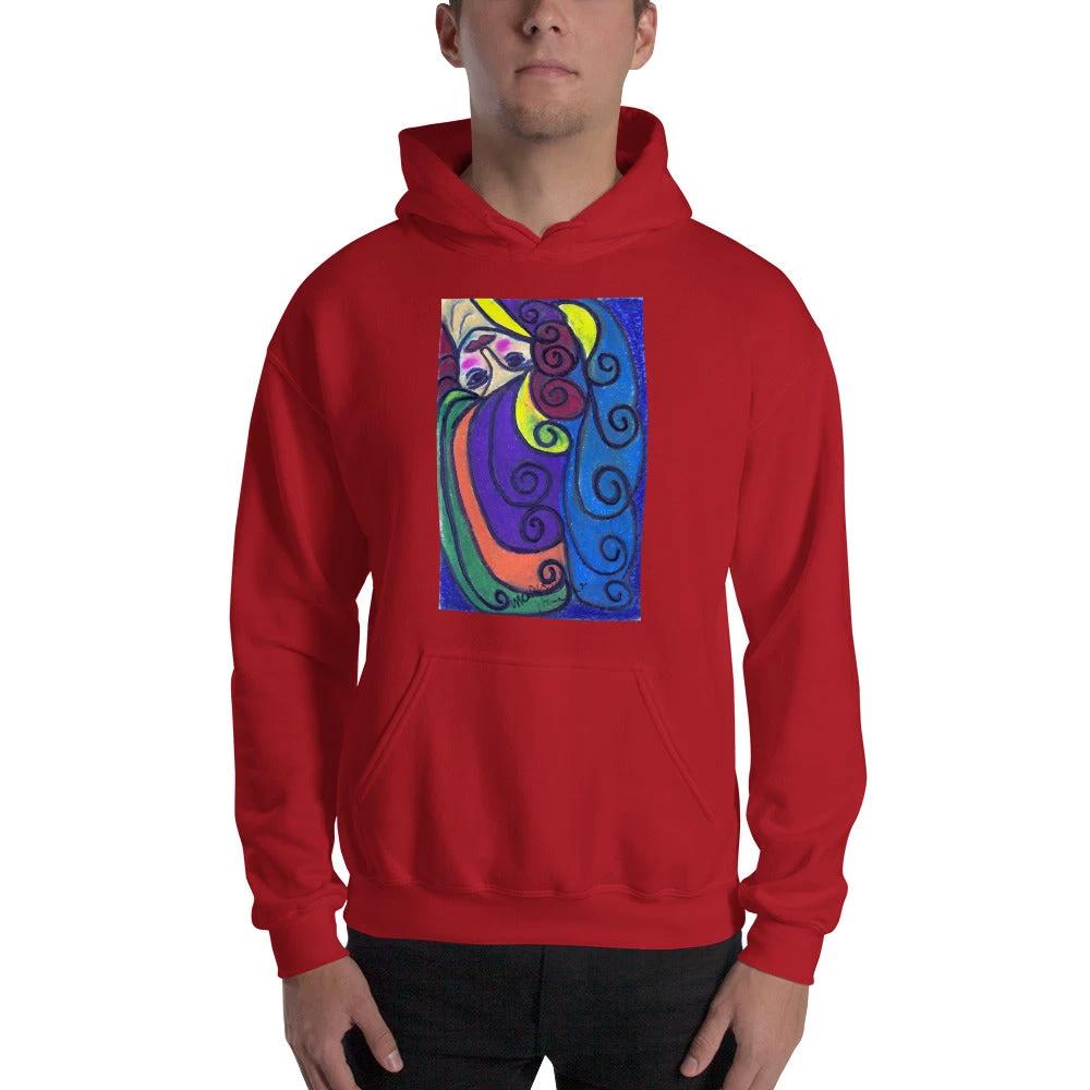 Artistic Hooded Sweatshirt