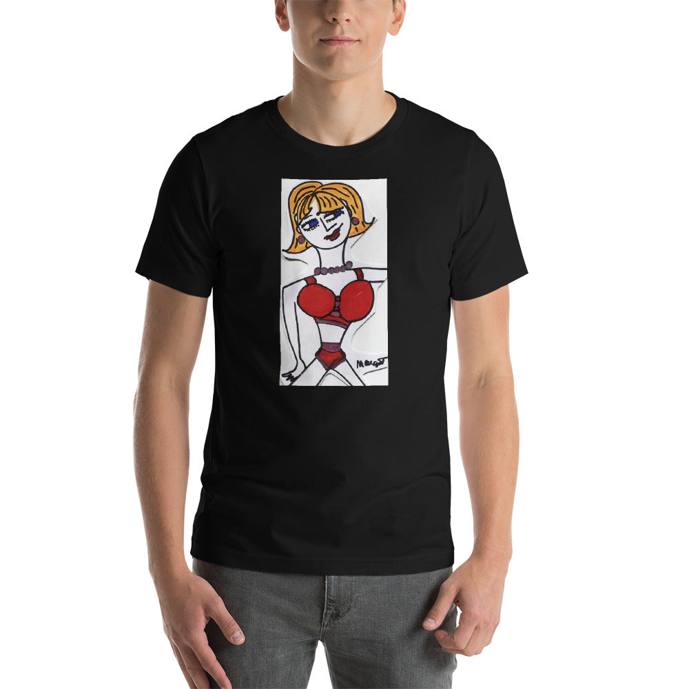 Short-Sleeve Unisex Artistic T-Shirt / Artist - Margot House