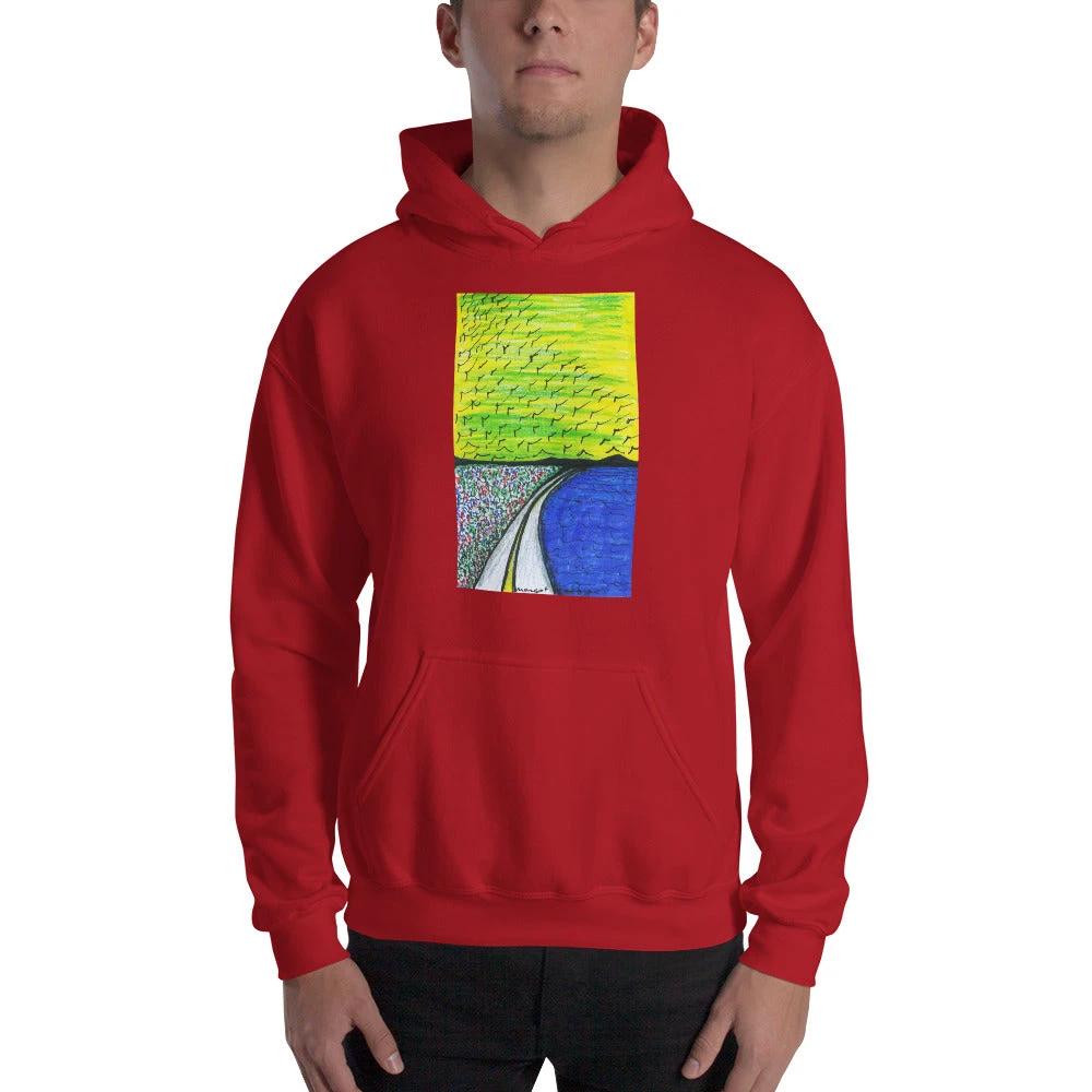 Artistic Hooded Sweatshirt