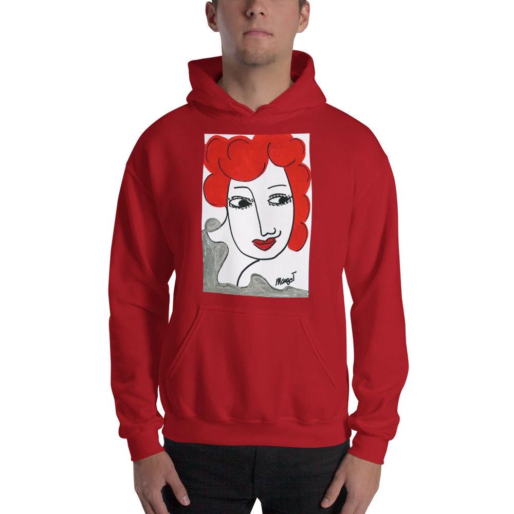 Artistic Hooded Sweatshirt