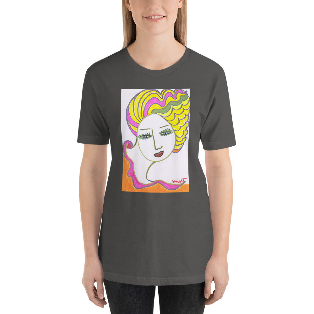 Short-Sleeve Unisex Artistic T-Shirt Artist - Margot House