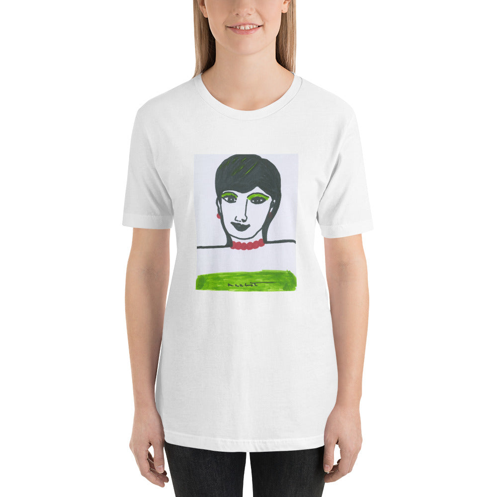 Short-Sleeve Unisex Artistic T-Shirt / Artist -Margot House