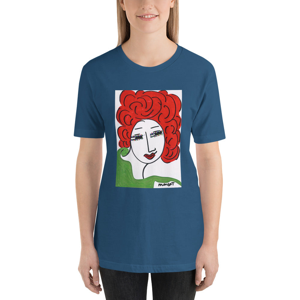 Short-Sleeve Unisex Artistic T-Shirt / Artist - Margot House