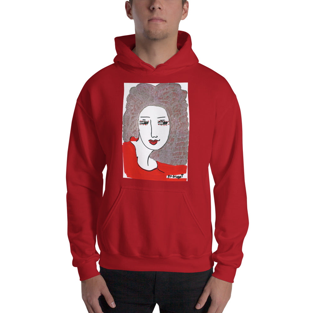Artistic Hooded Sweatshirt