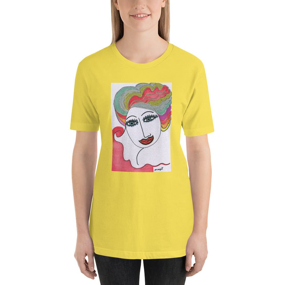 Short-Sleeve Unisex Artistic T-Shirt / Artist - Margot House