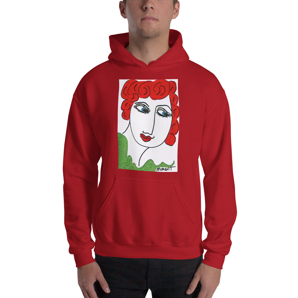 Artistic Hooded Sweatshirt