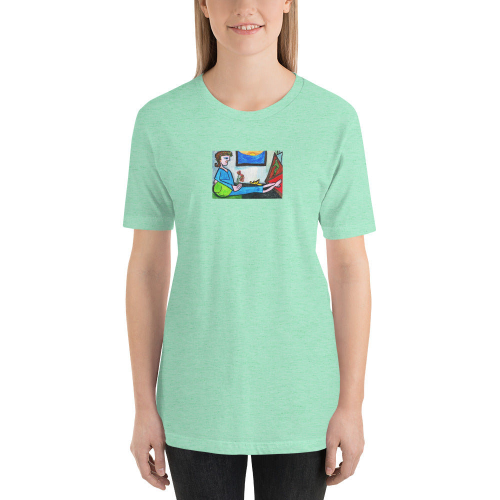 Short-Sleeve Unisex Artistic T-Shirt / Artist -Margot House