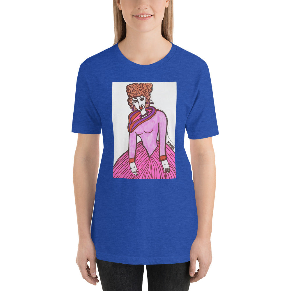 Short-Sleeve Unisex Artistic T-Shirt / Artist - Margot House