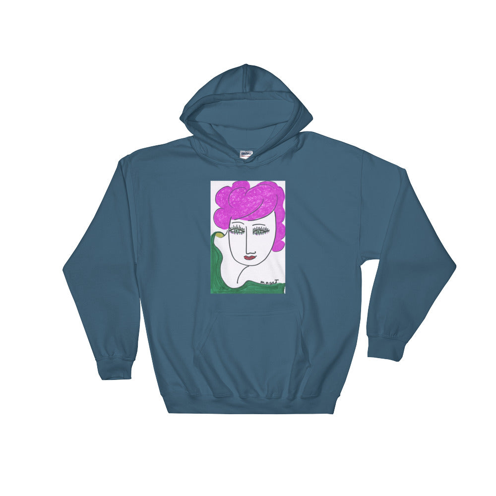 Artistic Hooded Sweatshirt