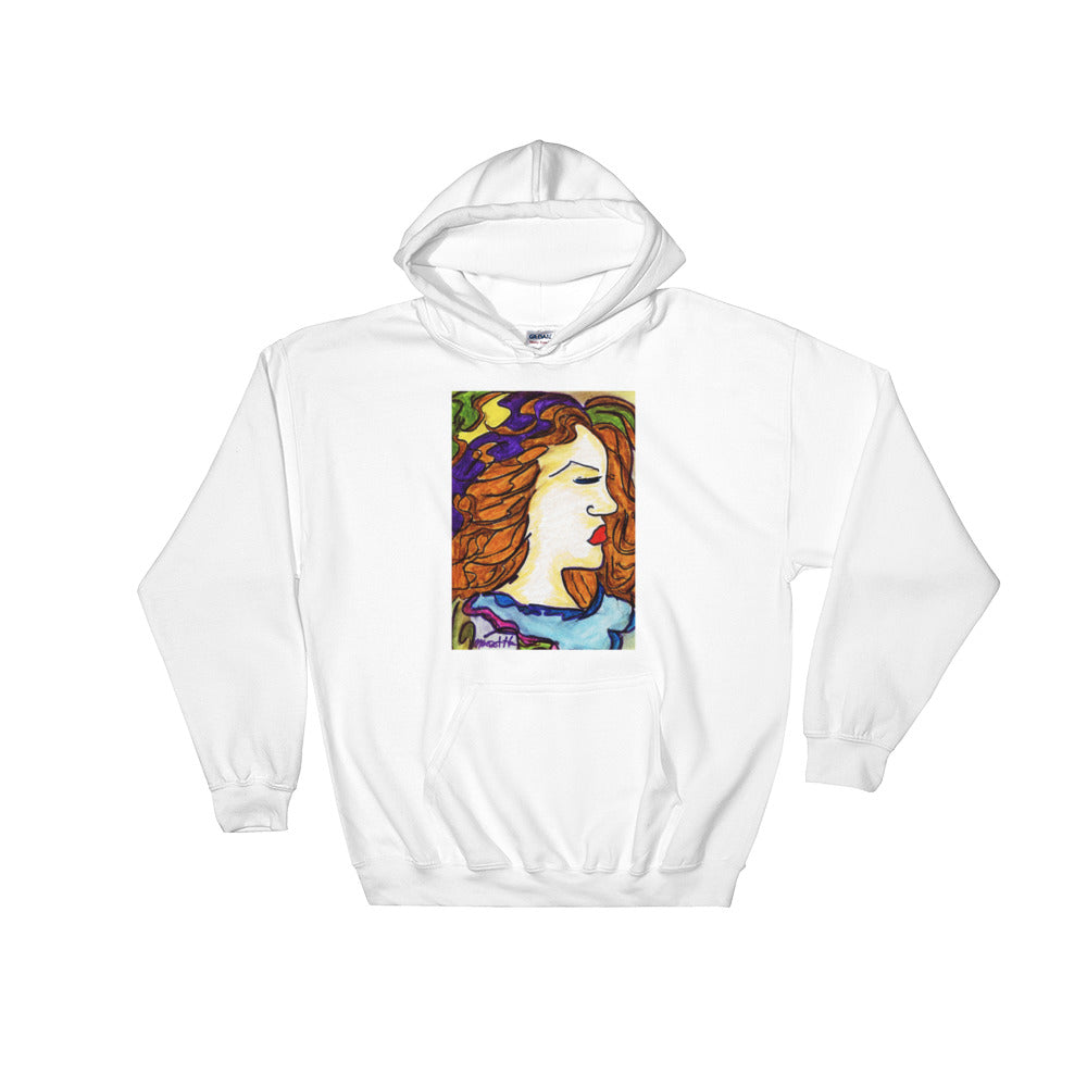 Artistic Hooded Sweatshirt
