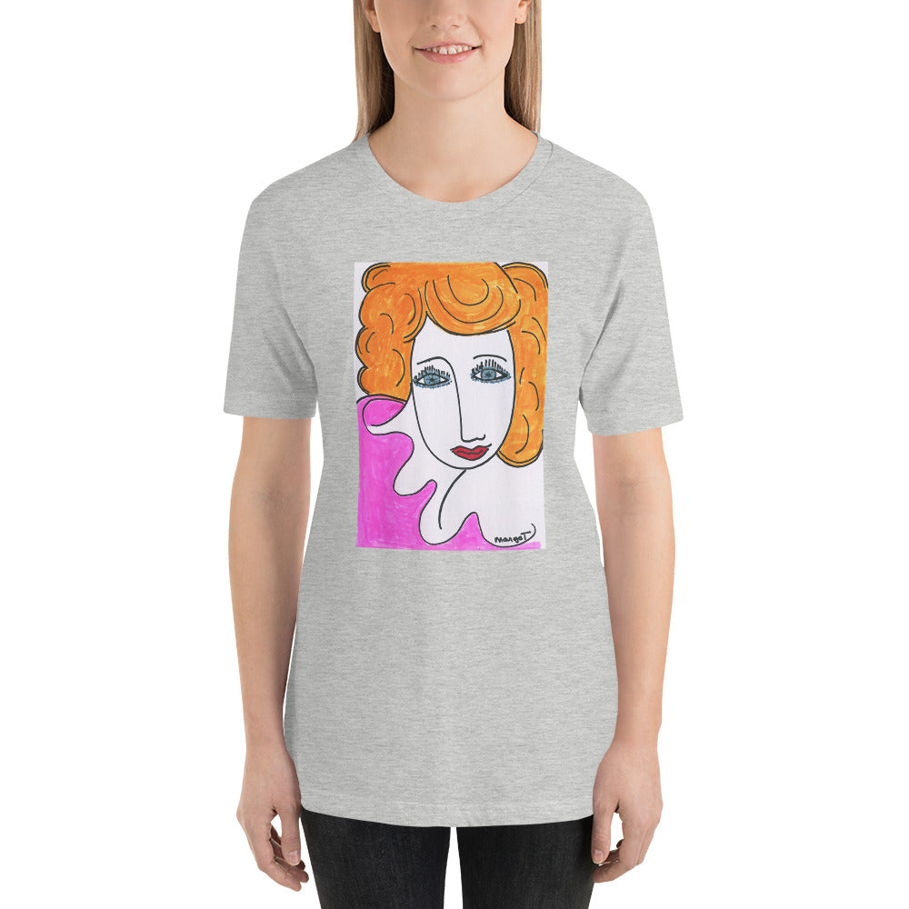 Short-Sleeve Unisex Artistic T-Shirt / Artist - Margot House