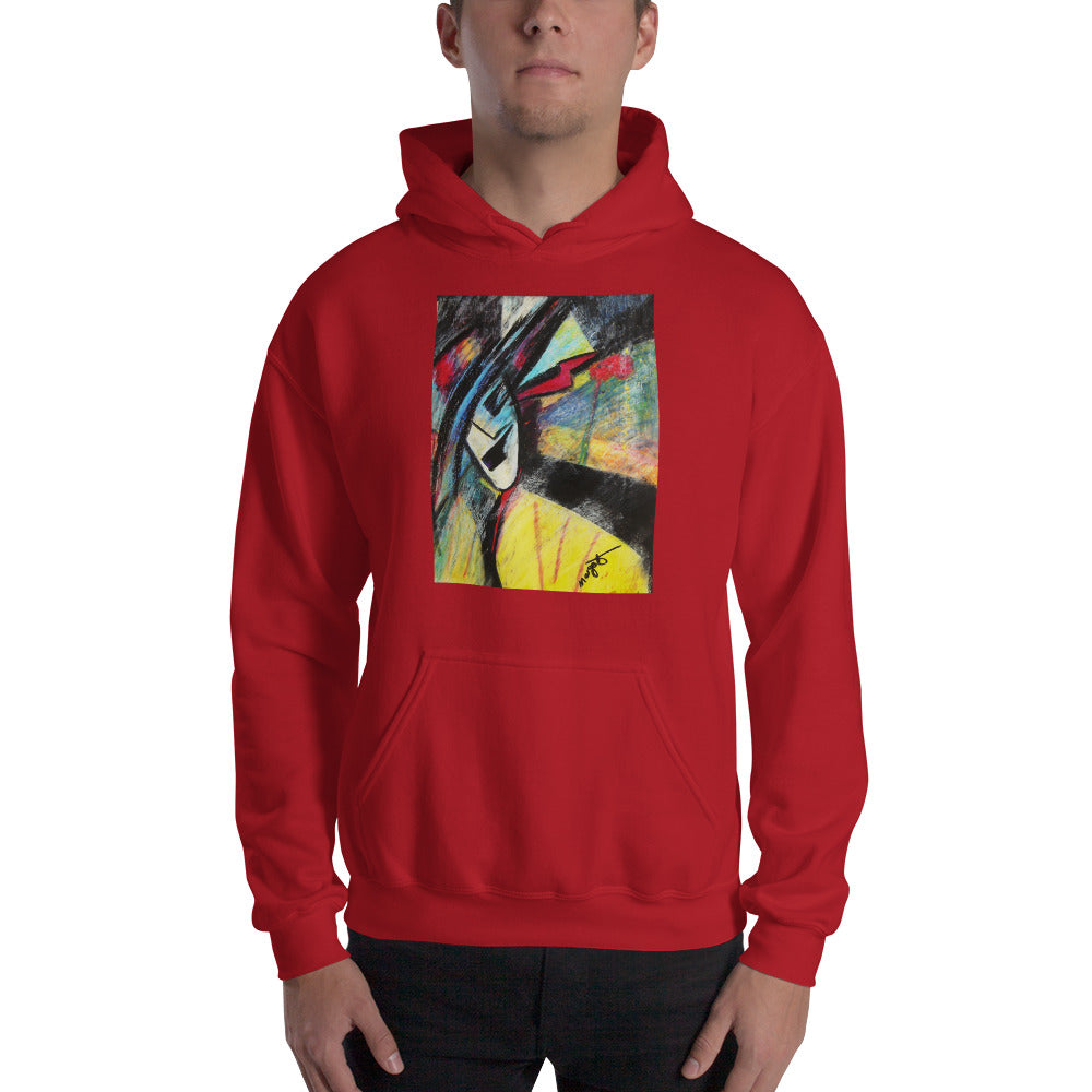 Artistic Hooded Sweatshirt