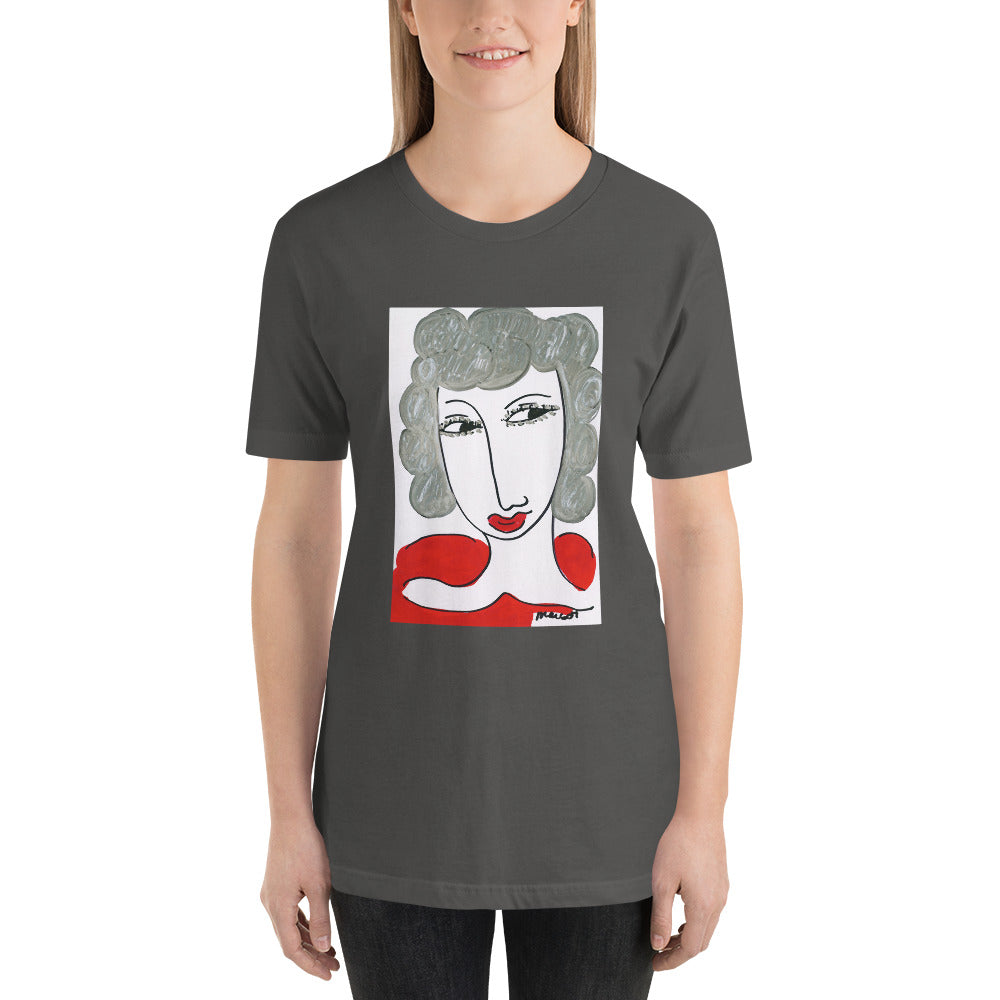 Short-Sleeve Unisex Artistic T-Shirt / Artist - Margot House