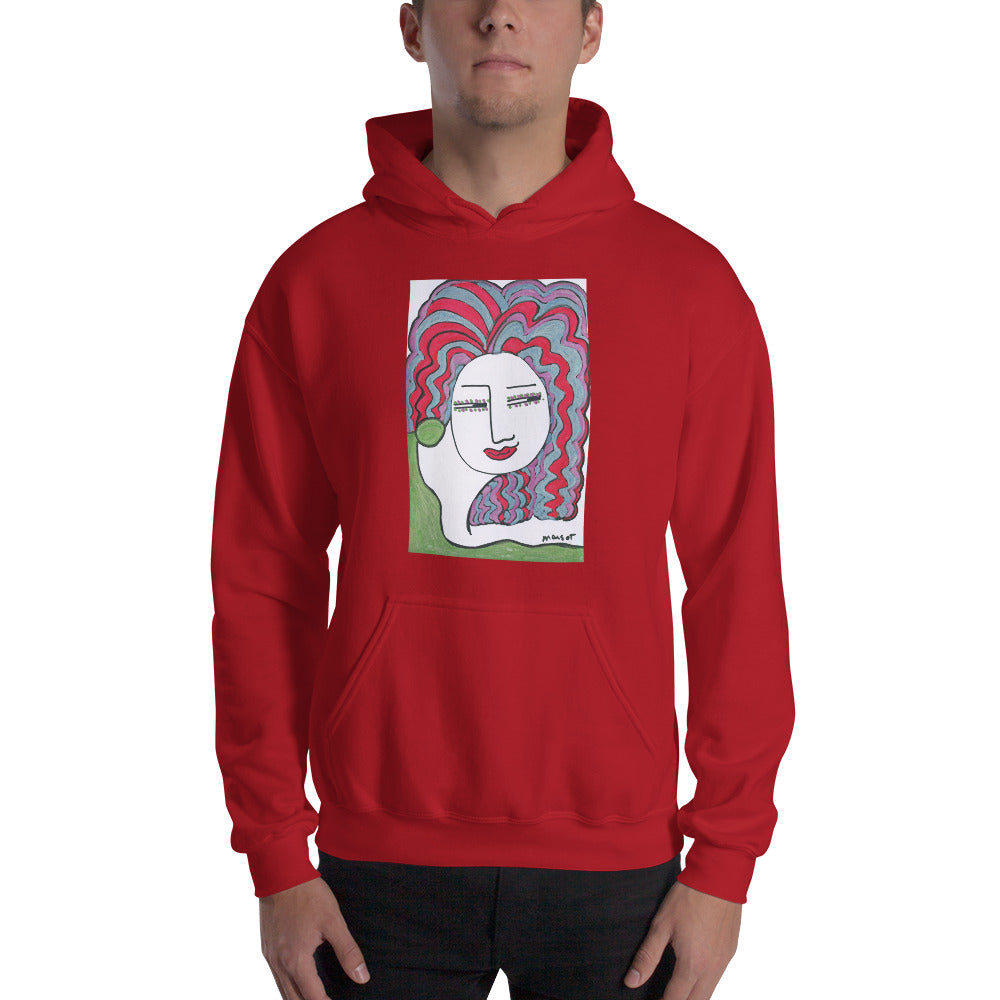 Artistic Hooded Sweatshirt
