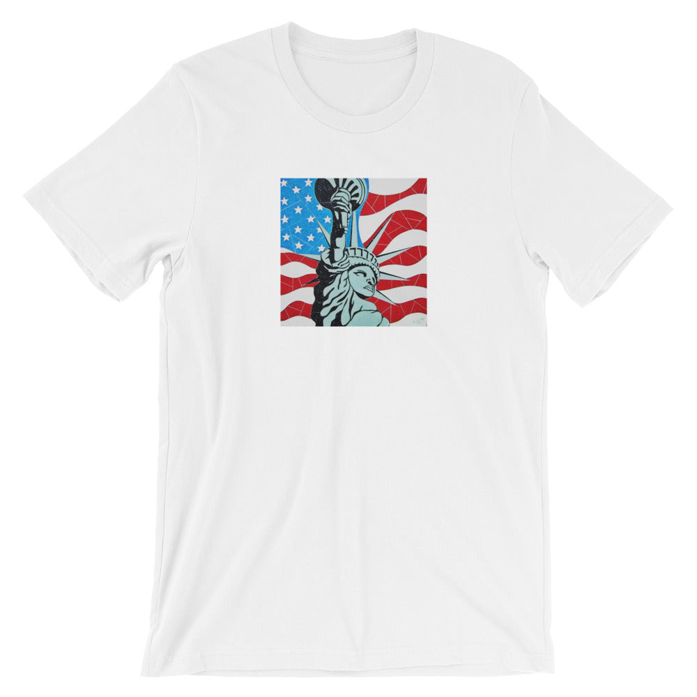 Short-Sleeve Unisex Artistic T-Shirt