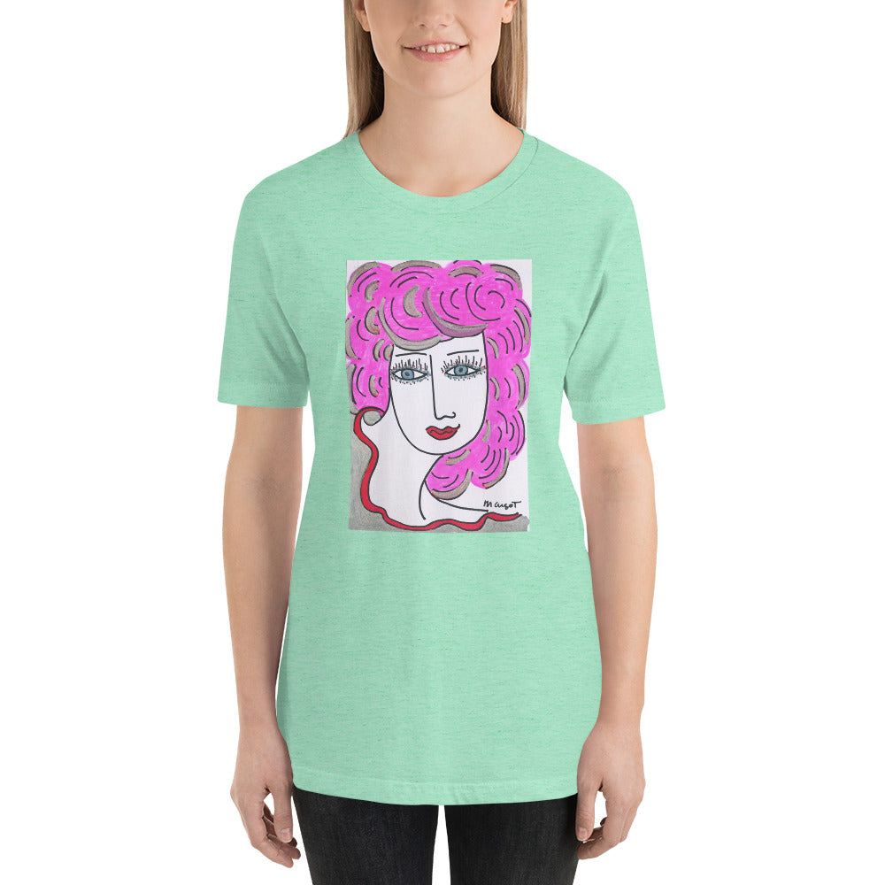 Short-Sleeve Unisex Artistic T-Shirt / Artist - Margot House