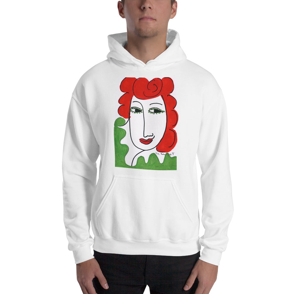 Artistic Hooded Sweatshirt