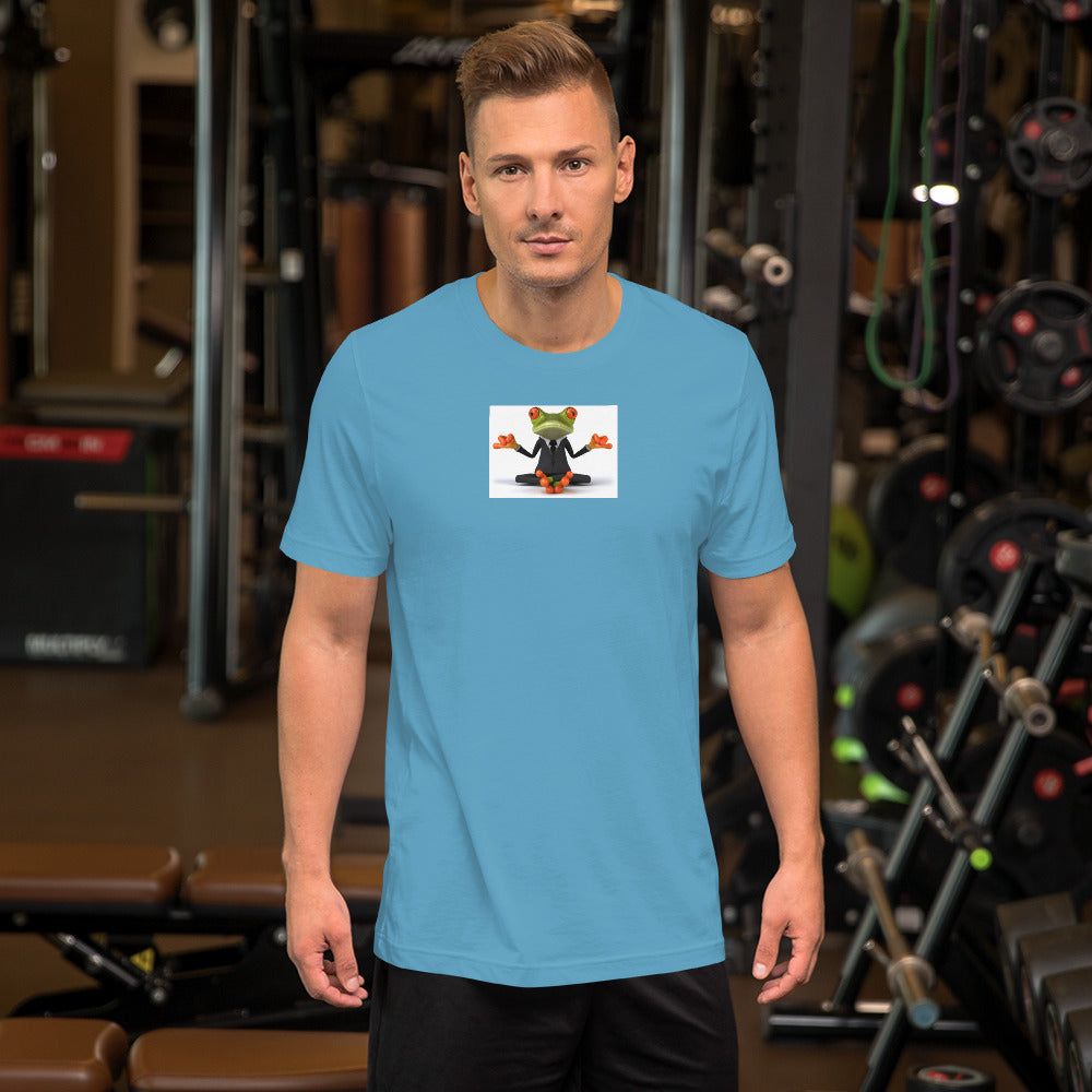 Yoga Frog Short-Sleeve Unisex T-Shirt